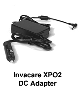Invacare XPO2 Portable Oxygen Concentrator DC Adaptar